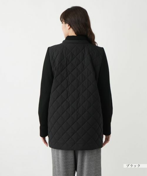 Leilian PLUS HOUSE / レリアンプラスハウス その他アウター | 切替フーデッドコート【Leilian WHITE LABEL】 | 詳細12