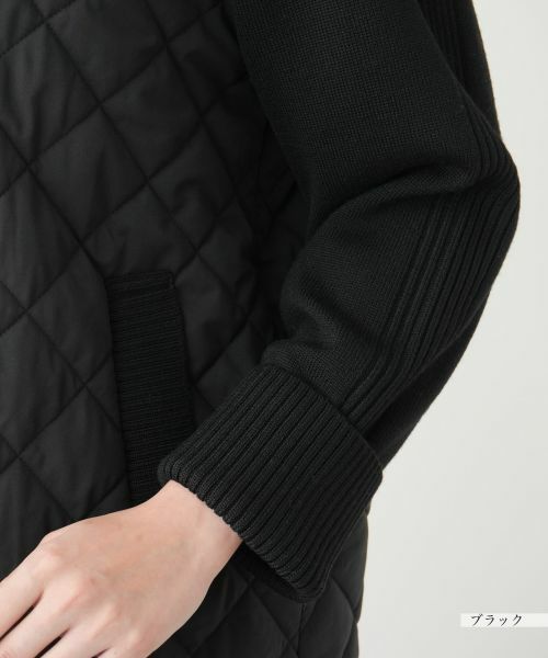 Leilian PLUS HOUSE / レリアンプラスハウス その他アウター | 切替フーデッドコート【Leilian WHITE LABEL】 | 詳細16