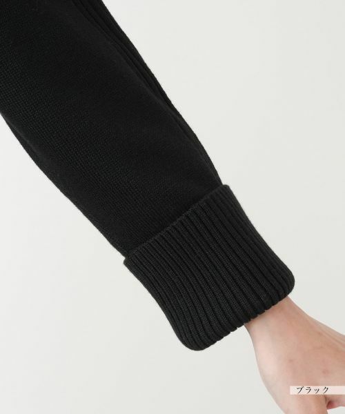 Leilian PLUS HOUSE / レリアンプラスハウス その他アウター | 切替フーデッドコート【Leilian WHITE LABEL】 | 詳細18