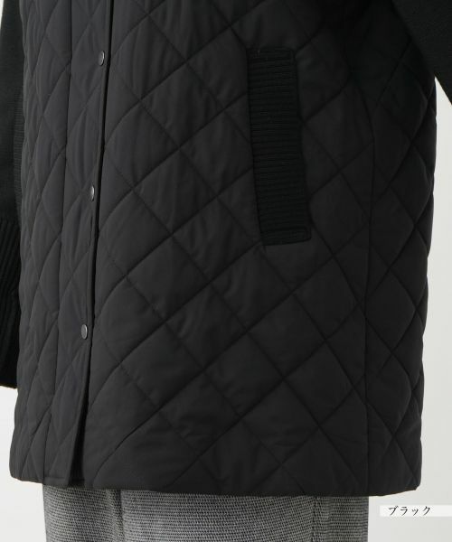 Leilian PLUS HOUSE / レリアンプラスハウス その他アウター | 切替フーデッドコート【Leilian WHITE LABEL】 | 詳細20