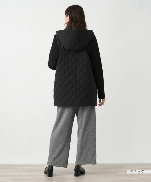 Leilian PLUS HOUSE / レリアンプラスハウス その他アウター | 切替フーデッドコート【Leilian WHITE LABEL】 | 詳細6