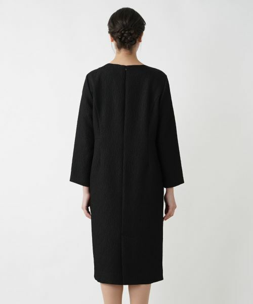 Leilian PLUS HOUSE / レリアンプラスハウス ドレス | クルーネックワンピース【Leilian WHITE LABEL】 | 詳細10