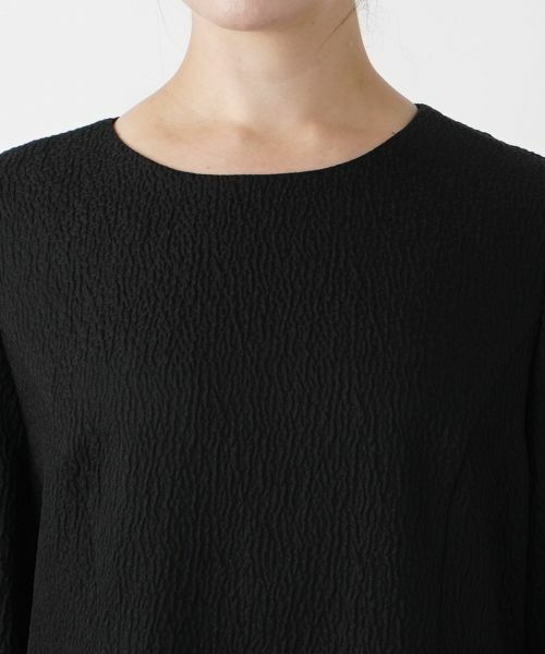 Leilian PLUS HOUSE / レリアンプラスハウス ドレス | クルーネックワンピース【Leilian WHITE LABEL】 | 詳細11