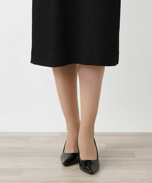 Leilian PLUS HOUSE / レリアンプラスハウス ドレス | クルーネックワンピース【Leilian WHITE LABEL】 | 詳細14