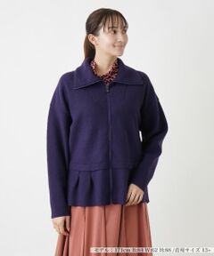 Leilian PLUS HOUSE / レリアンプラスハウス その他アウター | ペプラムジャケット【BOURGE】