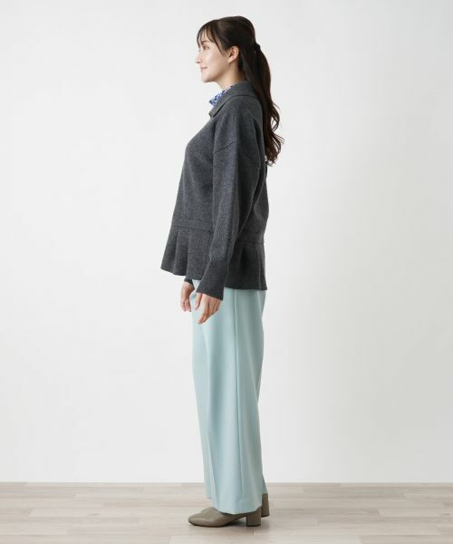 Leilian PLUS HOUSE / レリアンプラスハウス その他アウター | ペプラムジャケット【BOURGE】 | 詳細2