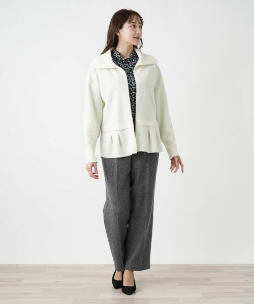 Leilian PLUS HOUSE / レリアンプラスハウス その他アウター | ペプラムジャケット【BOURGE】 | 詳細4