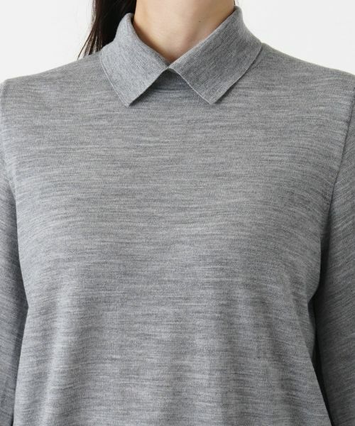 Leilian PLUS HOUSE / レリアンプラスハウス ニット・セーター | ギャザースリーブニット【BOURGE】 | 詳細13