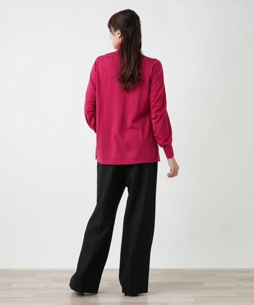 Leilian PLUS HOUSE / レリアンプラスハウス ニット・セーター | ギャザースリーブニット【BOURGE】 | 詳細6