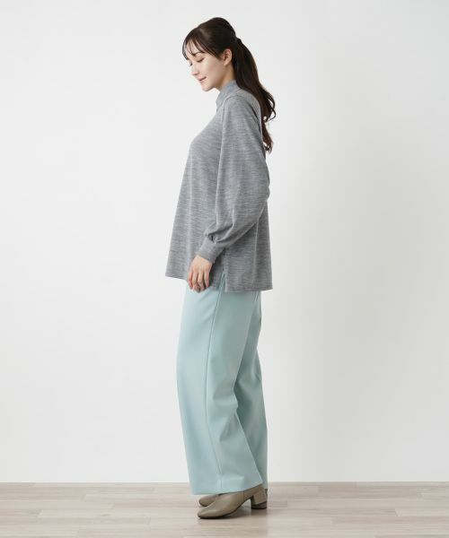 Leilian PLUS HOUSE / レリアンプラスハウス ニット・セーター | ギャザースリーブニット【BOURGE】 | 詳細8