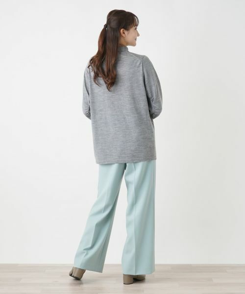 Leilian PLUS HOUSE / レリアンプラスハウス ニット・セーター | ギャザースリーブニット【BOURGE】 | 詳細9