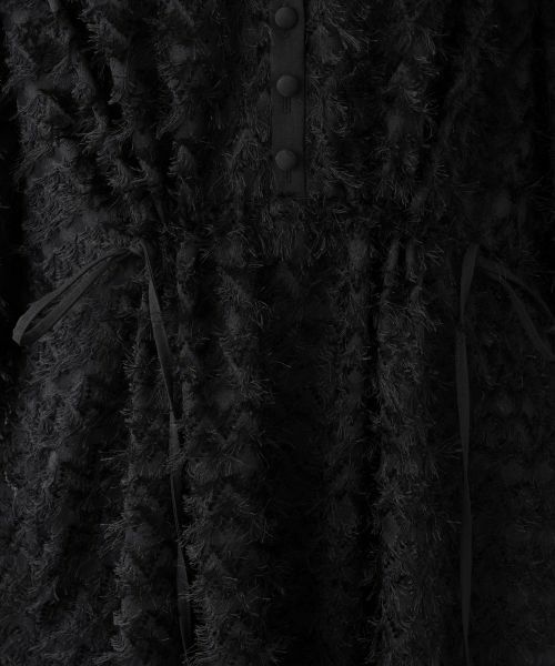 Leilian PLUS HOUSE / レリアンプラスハウス ドレス | ボリュームスリーブサックワンピース【BOURGE】 | 詳細12