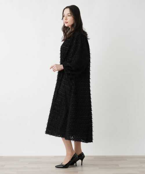 Leilian PLUS HOUSE / レリアンプラスハウス ドレス | ボリュームスリーブサックワンピース【BOURGE】 | 詳細2