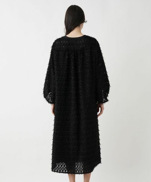 Leilian PLUS HOUSE / レリアンプラスハウス ドレス | ボリュームスリーブサックワンピース【BOURGE】 | 詳細6