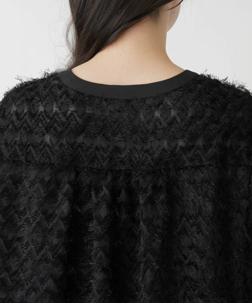 Leilian PLUS HOUSE / レリアンプラスハウス ドレス | ボリュームスリーブサックワンピース【BOURGE】 | 詳細8