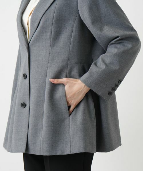 Leilian PLUS HOUSE / レリアンプラスハウス テーラードジャケット | フレアシルエットブレザー | 詳細12