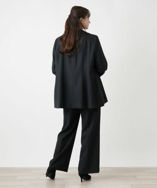 Leilian PLUS HOUSE / レリアンプラスハウス テーラードジャケット | フレアシルエットブレザー | 詳細3