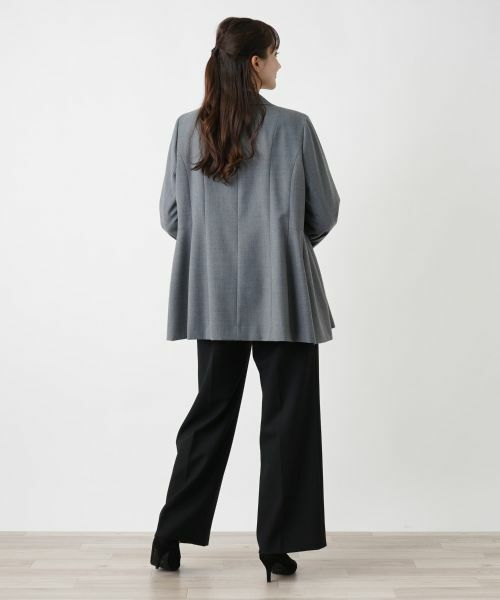 Leilian PLUS HOUSE / レリアンプラスハウス テーラードジャケット | フレアシルエットブレザー | 詳細6