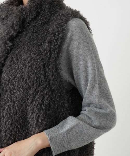 Leilian PLUS HOUSE / レリアンプラスハウス テーラードジャケット | フェイクファーベスト【BOURGE】 | 詳細13