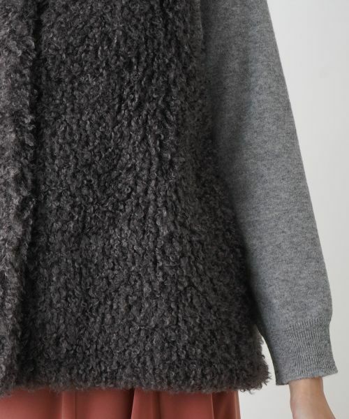 Leilian PLUS HOUSE / レリアンプラスハウス テーラードジャケット | フェイクファーベスト【BOURGE】 | 詳細14