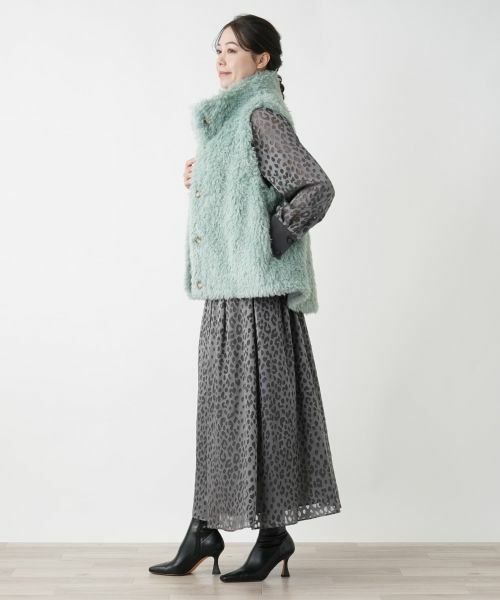 Leilian PLUS HOUSE / レリアンプラスハウス テーラードジャケット | フェイクファーベスト【BOURGE】 | 詳細21