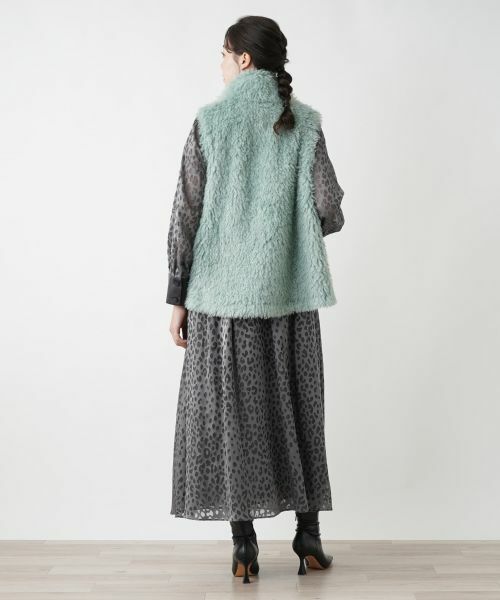 Leilian PLUS HOUSE / レリアンプラスハウス テーラードジャケット | フェイクファーベスト【BOURGE】 | 詳細22