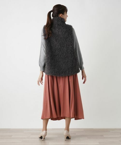 Leilian PLUS HOUSE / レリアンプラスハウス テーラードジャケット | フェイクファーベスト【BOURGE】 | 詳細7