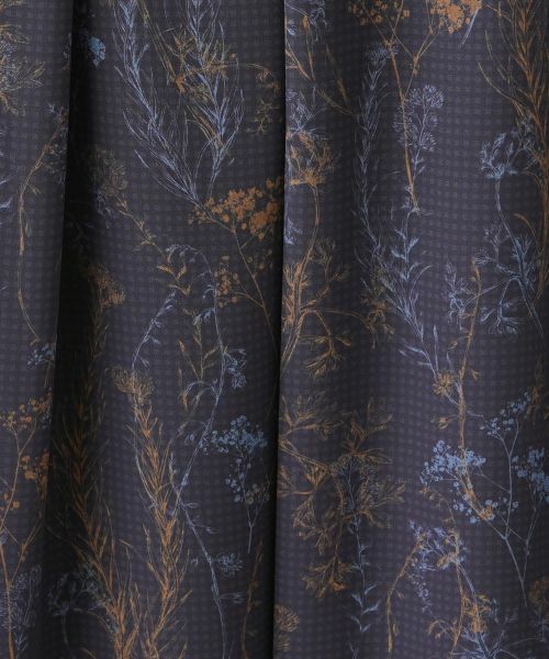 Leilian PLUS HOUSE / レリアンプラスハウス ミニ・ひざ丈スカート | ボタニカル柄スカート | 詳細12