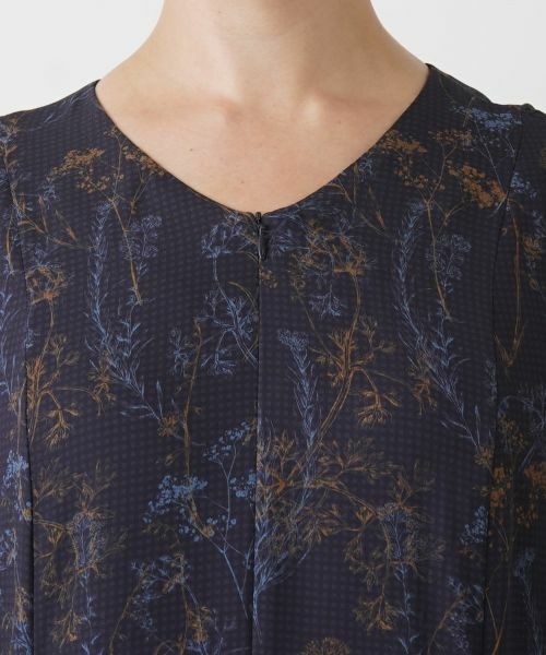 Leilian PLUS HOUSE / レリアンプラスハウス ドレス | Vネックフレアワンピース | 詳細7