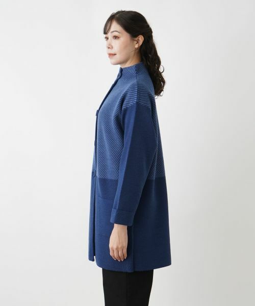 Leilian PLUS HOUSE / レリアンプラスハウス その他アウター | 【店舗人気】ジャカードニットコート | 詳細10