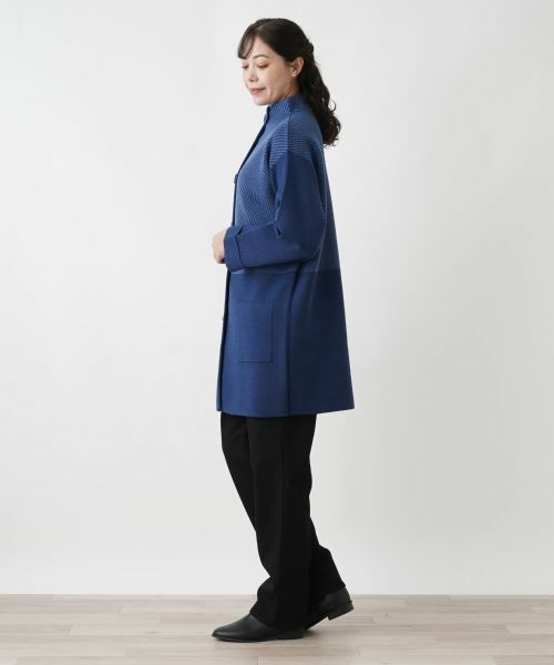 Leilian PLUS HOUSE / レリアンプラスハウス その他アウター | 【店舗人気】ジャカードニットコート | 詳細7