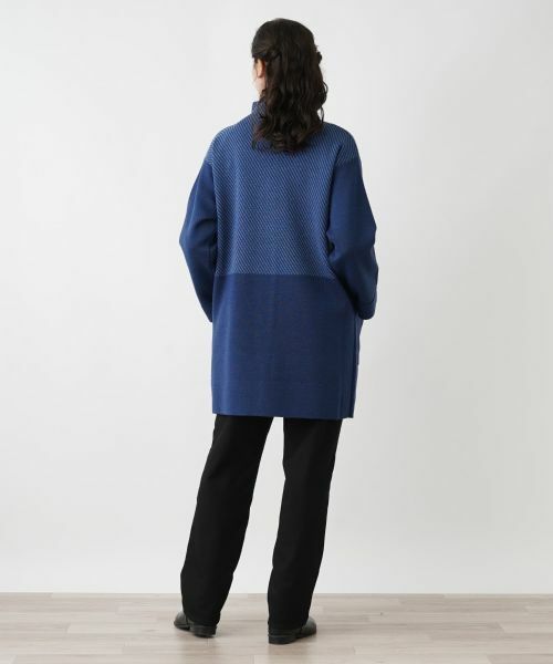 Leilian PLUS HOUSE / レリアンプラスハウス その他アウター | 【店舗人気】ジャカードニットコート | 詳細8