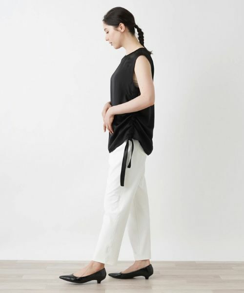 Leilian PLUS HOUSE / レリアンプラスハウス カットソー | サイドシャーリングカットソー | 詳細18