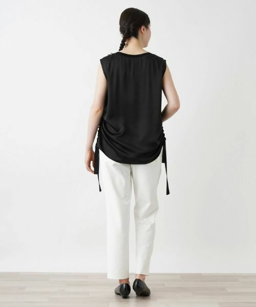 Leilian PLUS HOUSE / レリアンプラスハウス カットソー | サイドシャーリングカットソー | 詳細19