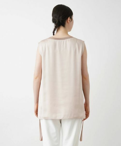 Leilian PLUS HOUSE / レリアンプラスハウス カットソー | サイドシャーリングカットソー | 詳細7