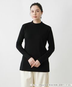 Leilian PLUS HOUSE / レリアンプラスハウス カットソー | モックネックカットソー