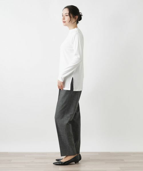 Leilian PLUS HOUSE / レリアンプラスハウス カットソー | モックネックカットソー | 詳細2