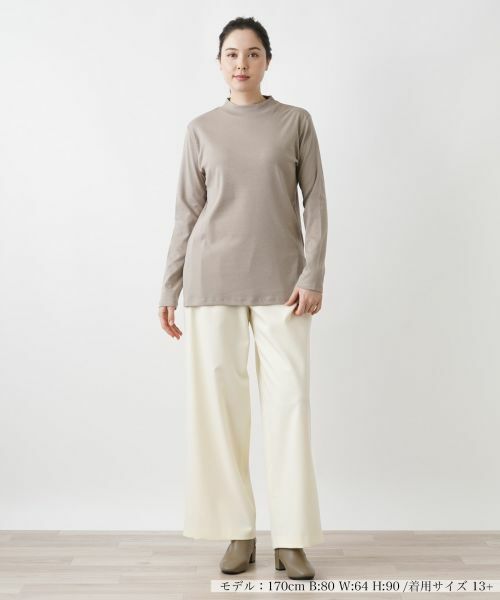 Leilian PLUS HOUSE / レリアンプラスハウス カットソー | モックネックカットソー | 詳細7