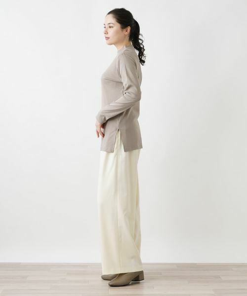 Leilian PLUS HOUSE / レリアンプラスハウス カットソー | モックネックカットソー | 詳細8