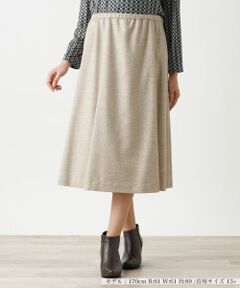 Leilian PLUS HOUSE / レリアンプラスハウス ミニ・ひざ丈スカート | ミモレ丈フレアスカート【プラス企画】