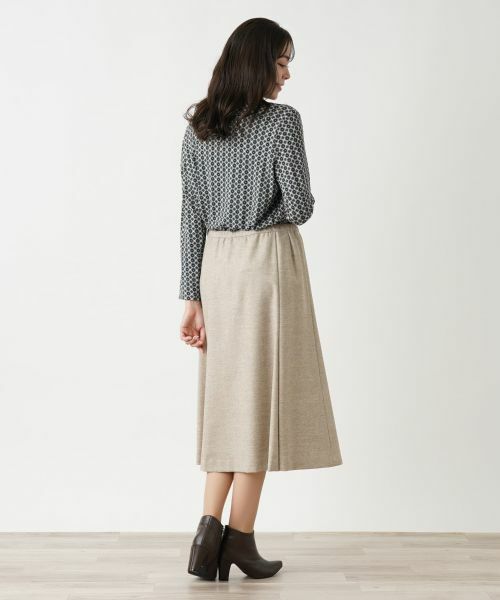 Leilian PLUS HOUSE / レリアンプラスハウス ミニ・ひざ丈スカート | ミモレ丈フレアスカート【プラス企画】 | 詳細6