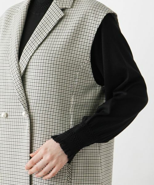 Leilian PLUS HOUSE / レリアンプラスハウス テーラードジャケット | ダブルブレストベスト | 詳細13
