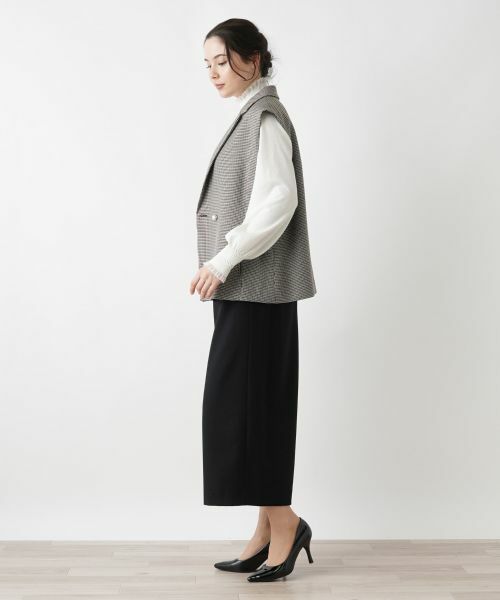 Leilian PLUS HOUSE / レリアンプラスハウス テーラードジャケット | ダブルブレストベスト | 詳細2