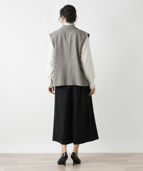 Leilian PLUS HOUSE / レリアンプラスハウス テーラードジャケット | ダブルブレストベスト | 詳細3