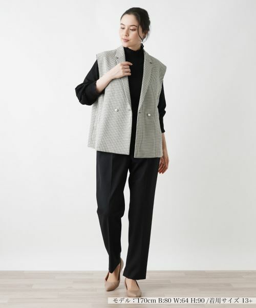 Leilian PLUS HOUSE / レリアンプラスハウス テーラードジャケット | ダブルブレストベスト | 詳細4