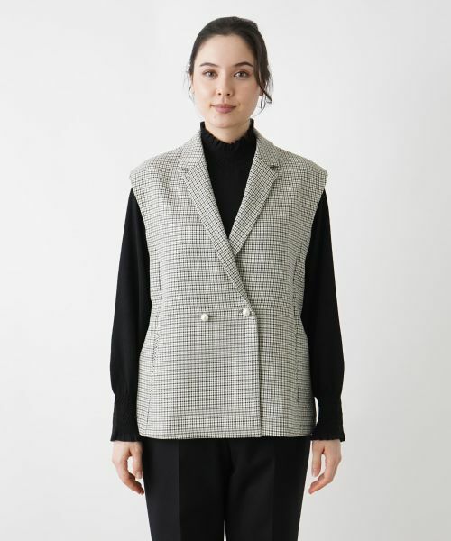 Leilian PLUS HOUSE / レリアンプラスハウス テーラードジャケット | ダブルブレストベスト | 詳細7