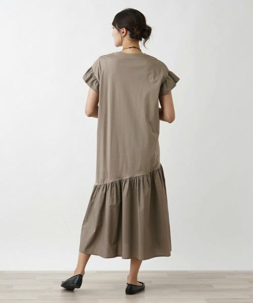 Leilian PLUS HOUSE / レリアンプラスハウス ドレス | 異素材ワンピース | 詳細16