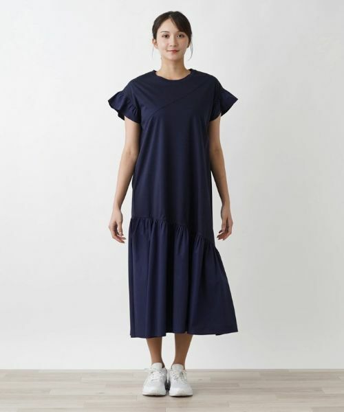 Leilian PLUS HOUSE / レリアンプラスハウス ドレス | 異素材ワンピース | 詳細4