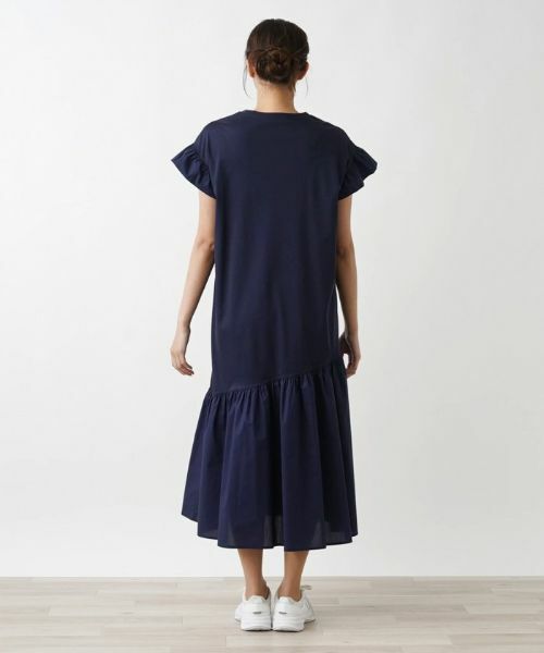 Leilian PLUS HOUSE / レリアンプラスハウス ドレス | 異素材ワンピース | 詳細6