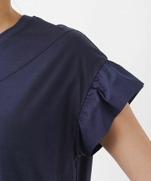 Leilian PLUS HOUSE / レリアンプラスハウス ドレス | 異素材ワンピース | 詳細9